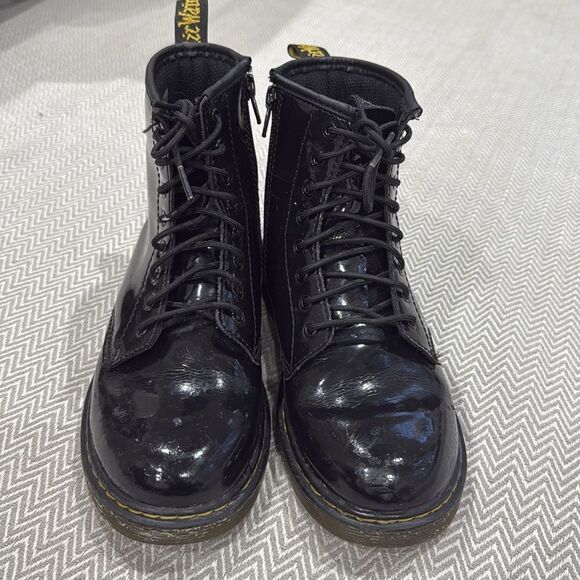 Dr. Martens 1460 Patent Leather Boots Woman’s Size 5 - Picture 2 of 6
